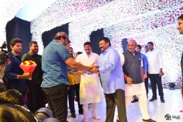 Celebs at Talasani Srinivas Yadav Daughter Wedding Reception